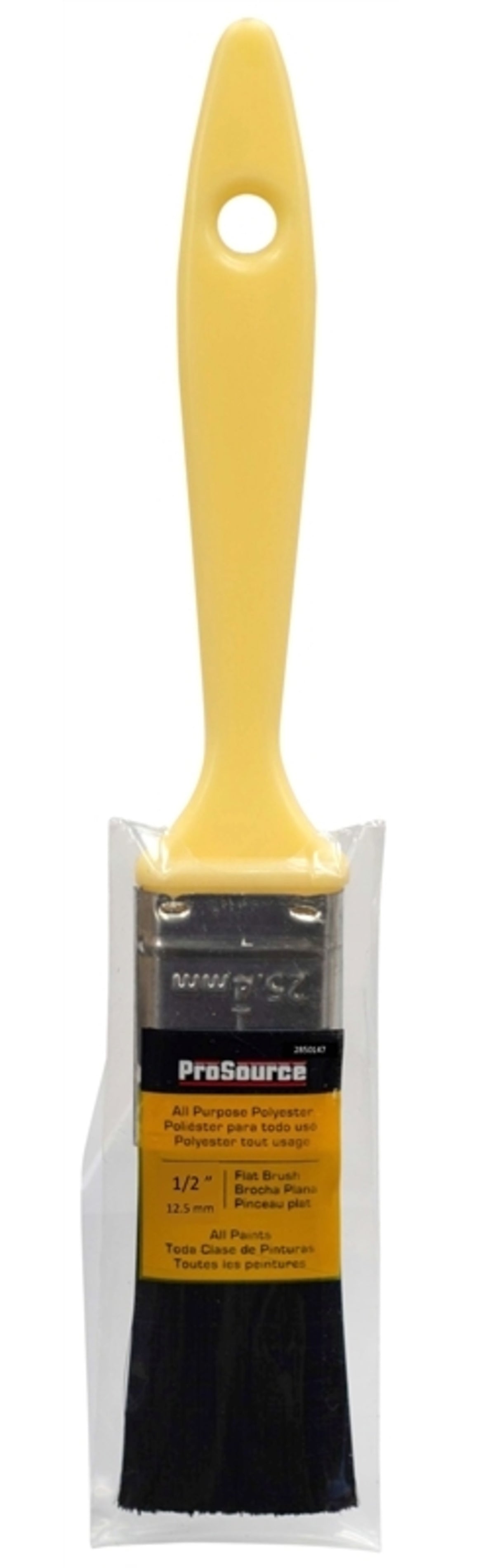 Prosource OR 1100050 0050 Flat Paint Brush, 1/2"