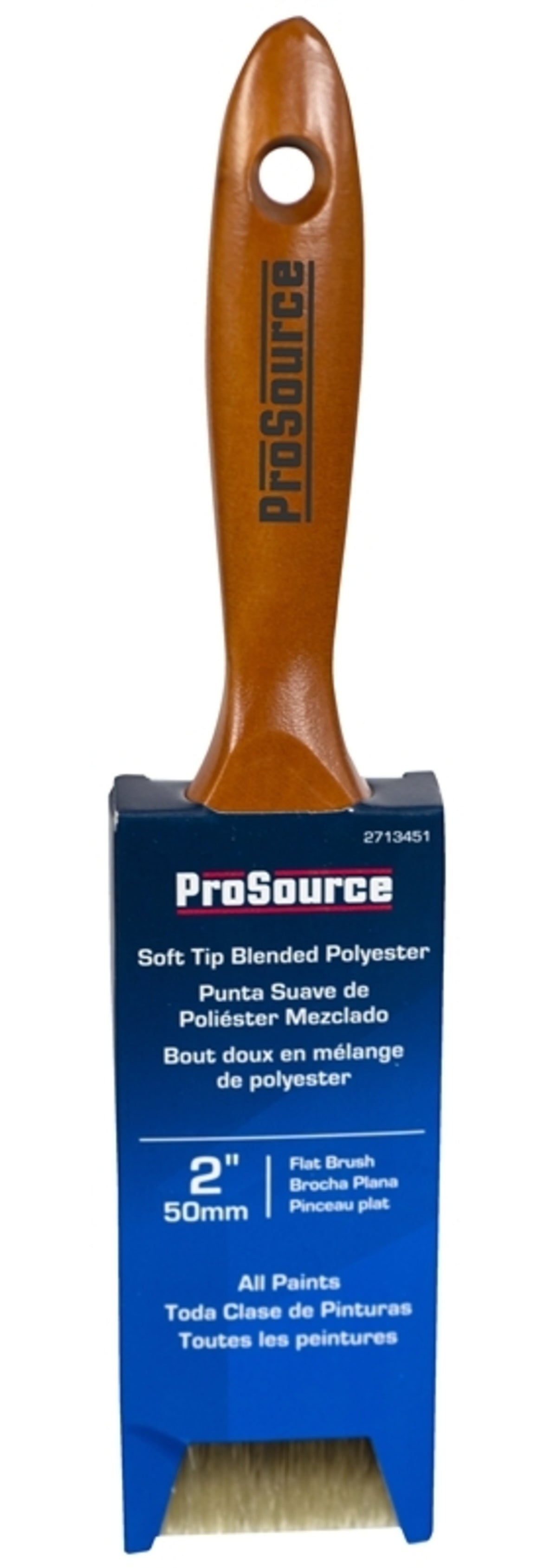 Prosource OR 1172 0200 Flat Paint Brush, 2"