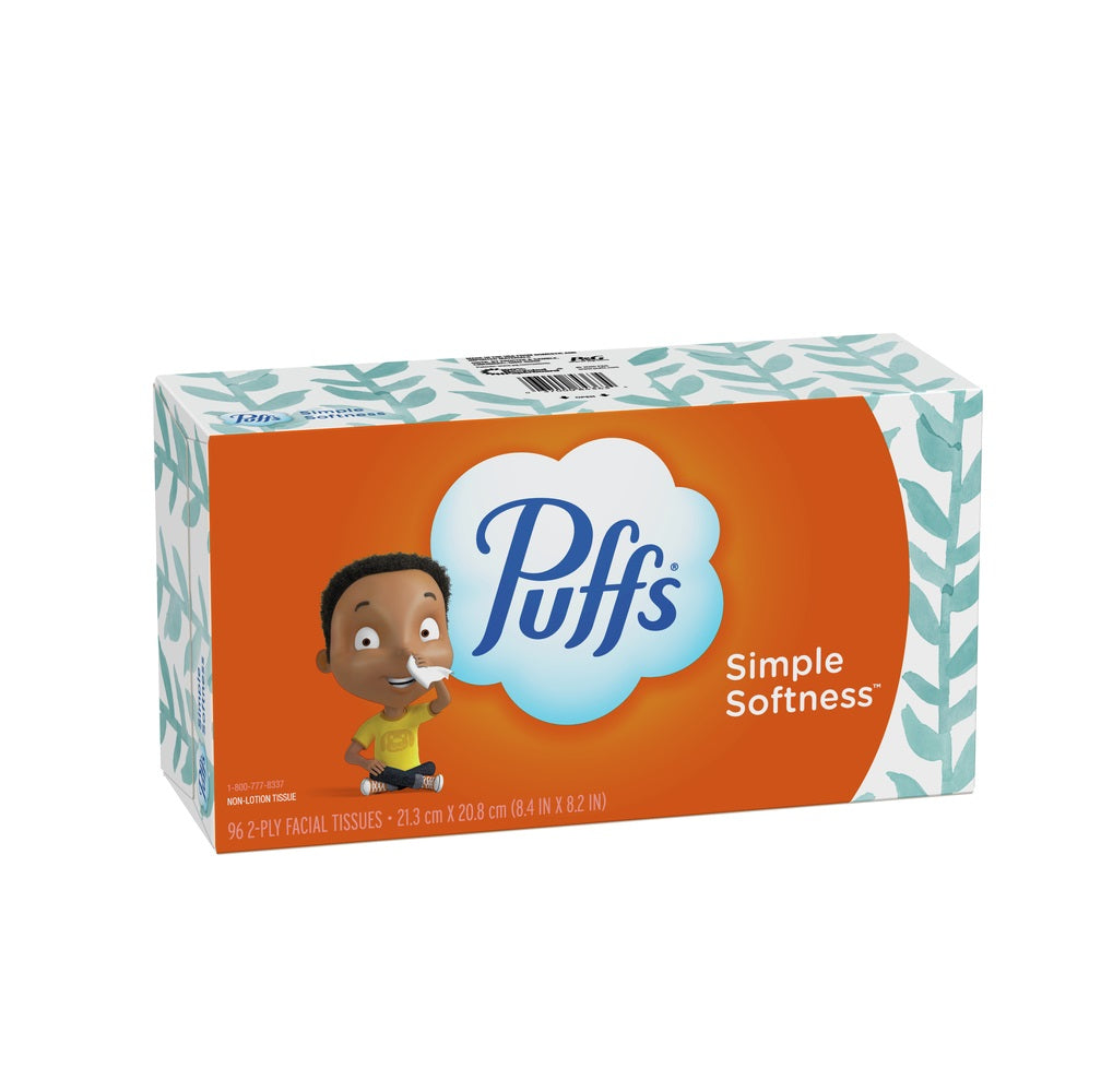 Puffs 84363 Facial Tissue, 96 Count