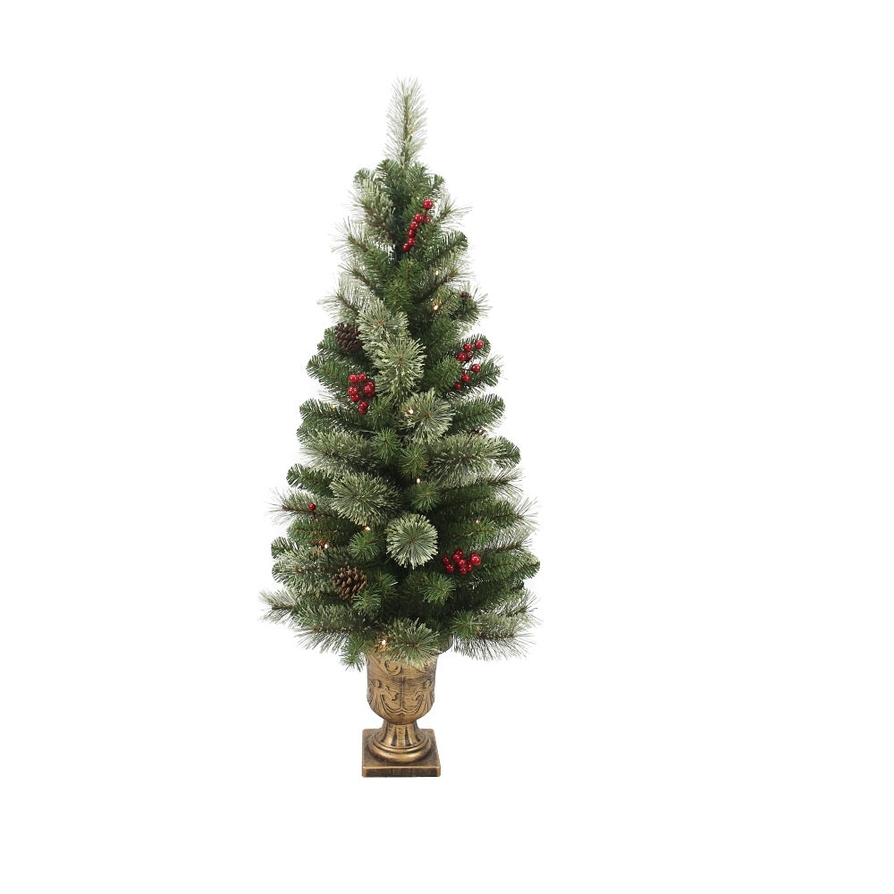 Puleo 333-3658-ST40L035 Mixed Needle Christmas Tree, 4 Feet