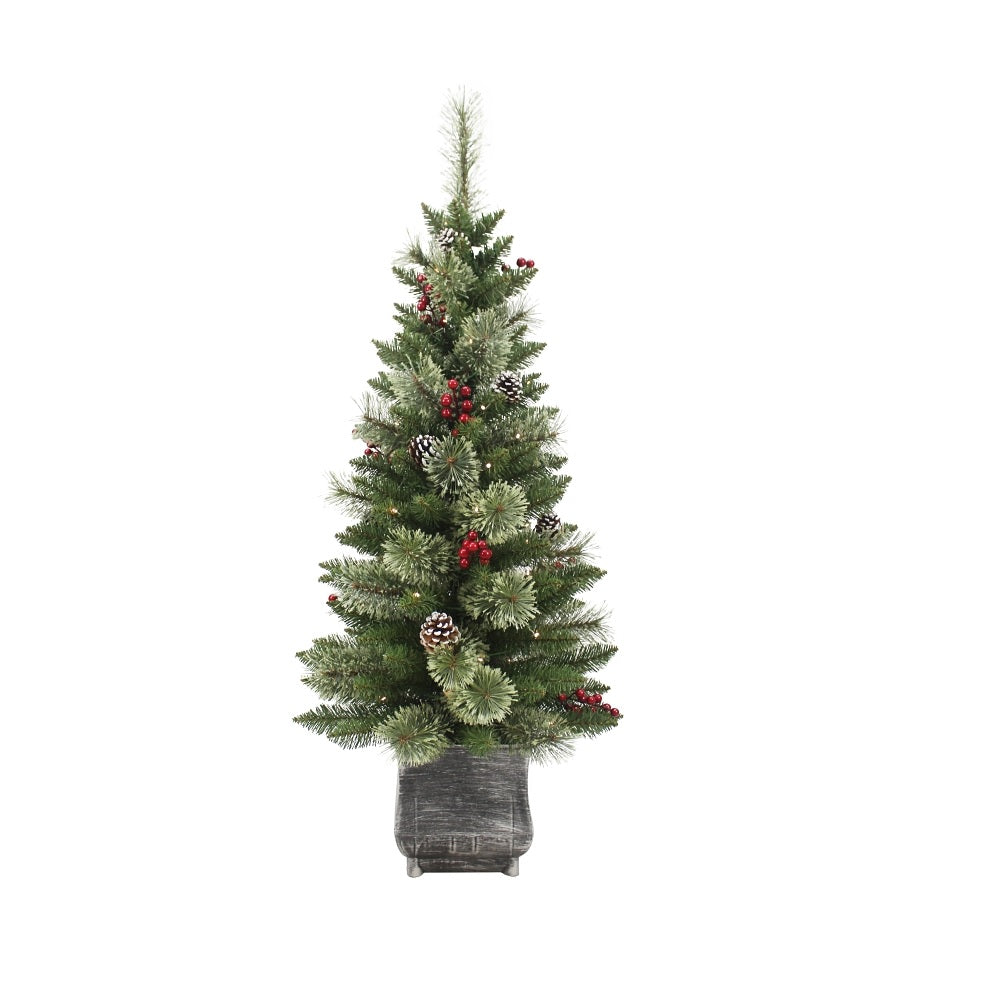 Puleo 333-3659-ST40LW05 Mixed Needle Christmas Tree, 4 Feet