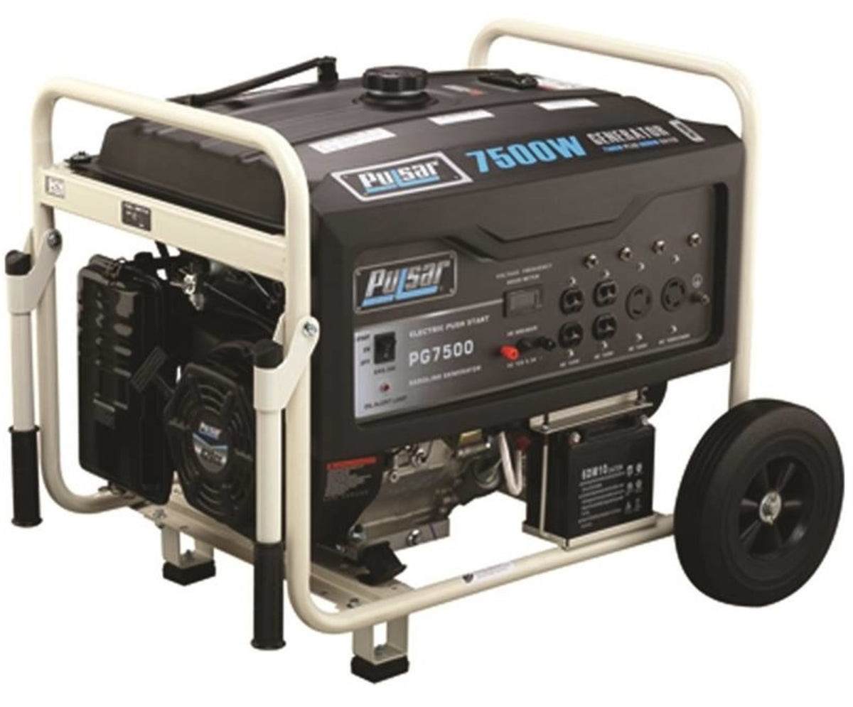 Pulsar PG7500 Gas Generator, 7500 Watts