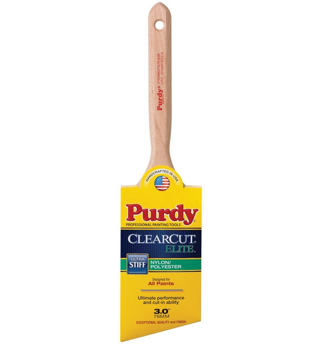 Purdy 144152830 ClearCut Elite Paint Brush, 3"