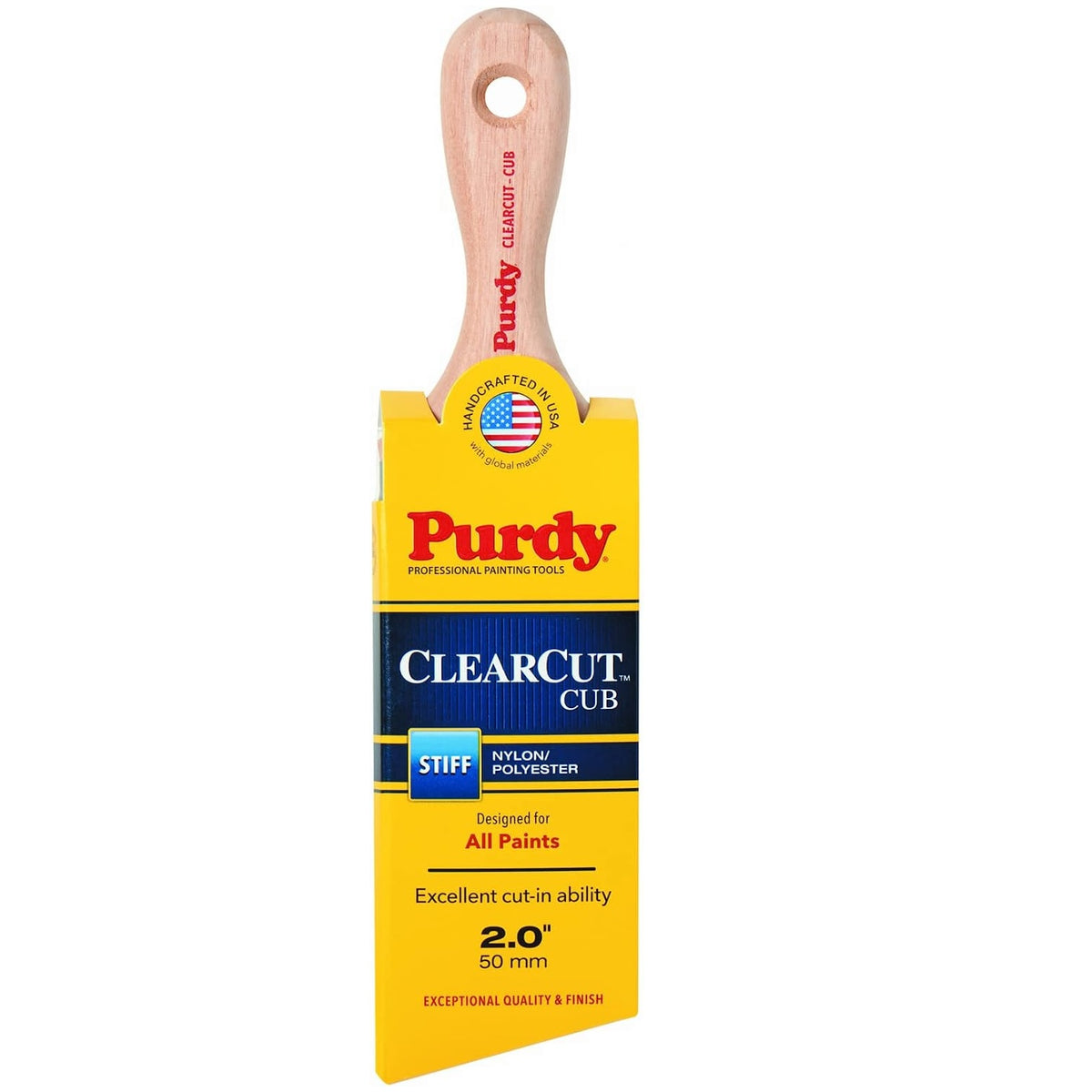 Purdy 144153120 Clearcut Cub Trim Paint Brush, 2 Inch
