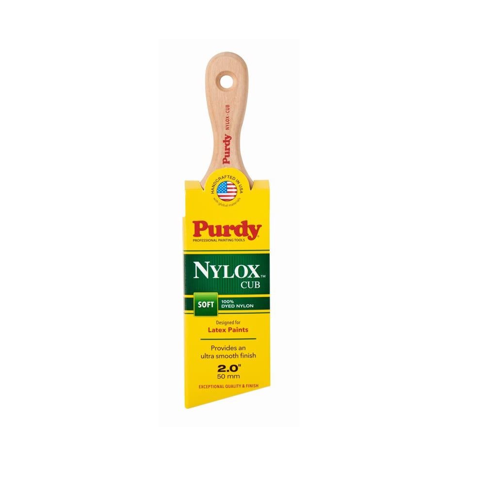 Purdy 144153220 Nylox Soft Angle Paint Brush, 2 Inch