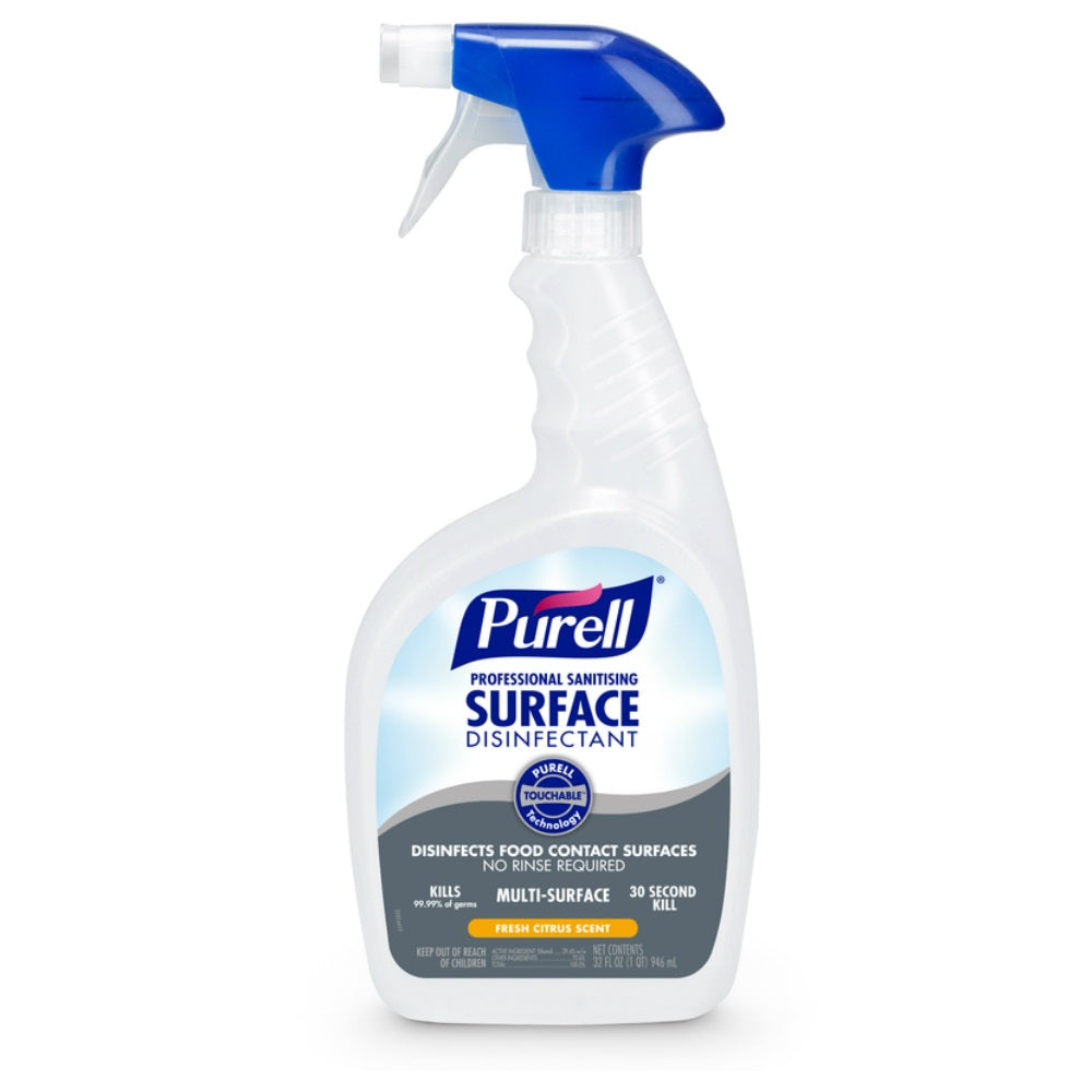 Purell 3342-06 Professional Disinfectant, Fresh Citrus Scent, 32 Oz