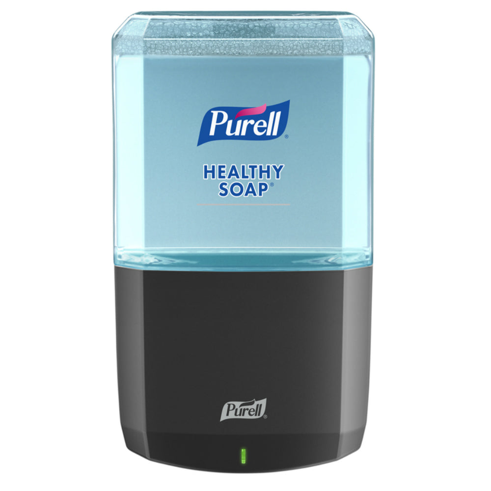 Purell 6434-01 Healthy Soap Wall Mount Soap Dispenser, Black/Clear