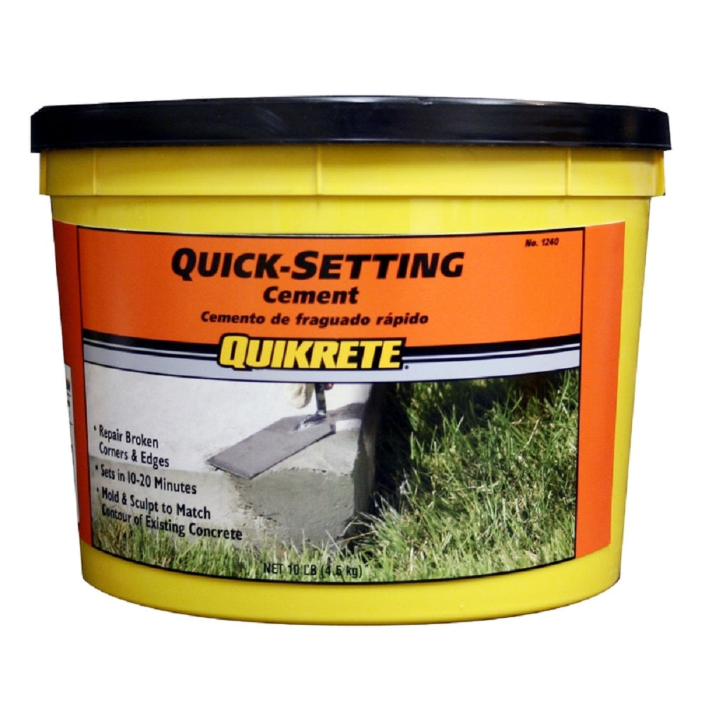 Quikrete 1240-11 Quick Setting Cement, 10 lb