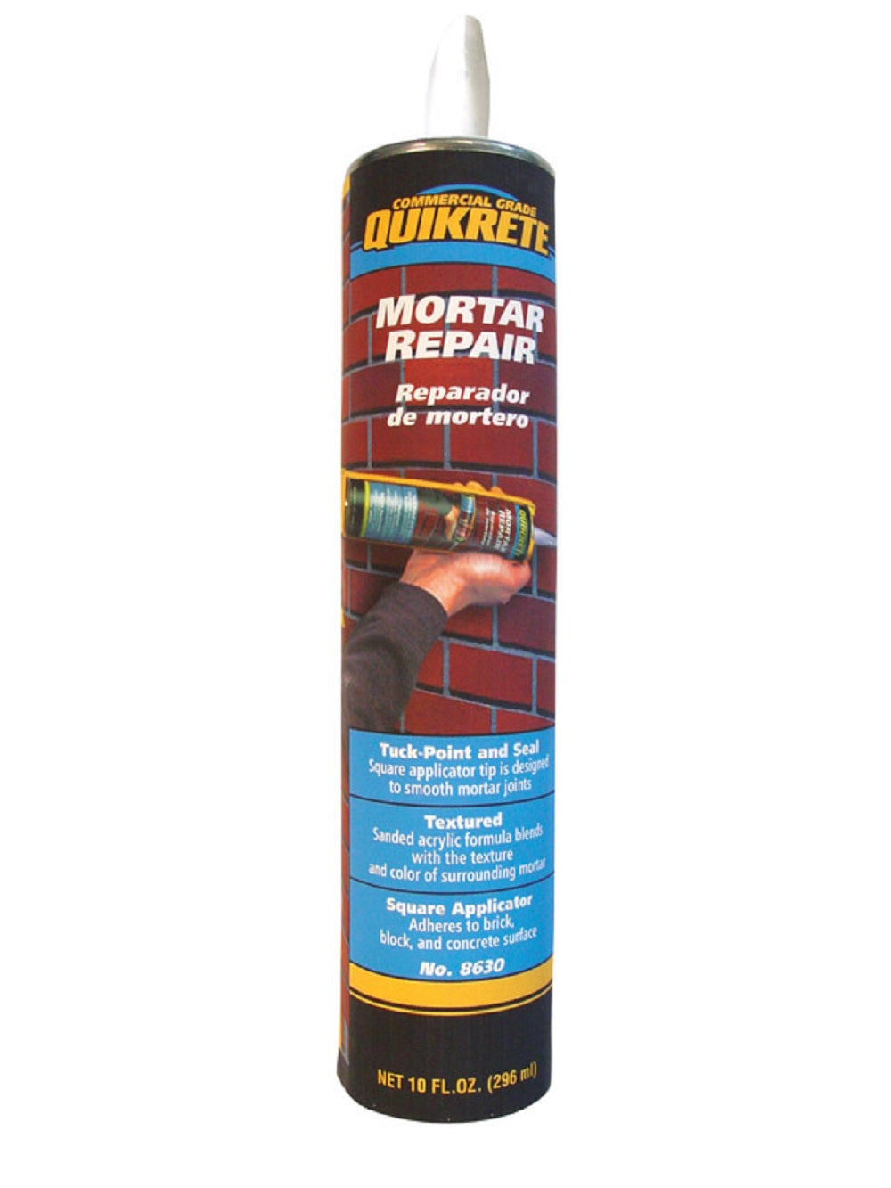 Quikrete 862009 Mortar Repair, 10.1 Oz, Grey