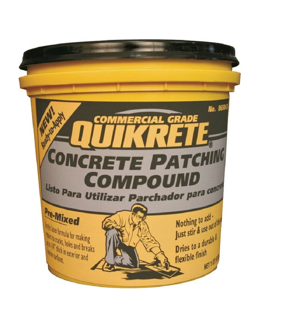 Quikrete 865035 Patching Compound, 1 qt