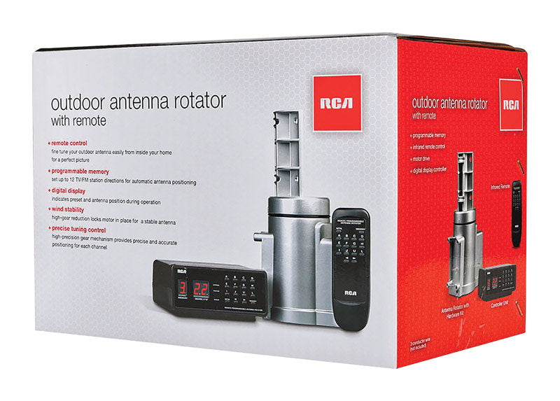 Rca Rotor RCA VH226F Outdoor Antenna Rotator, Silver/Black — LIfe and Home