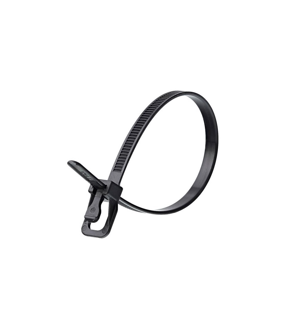 RETYZ WKT-S18BK-HA WorkTie Cable Tie, Black, 20 pk