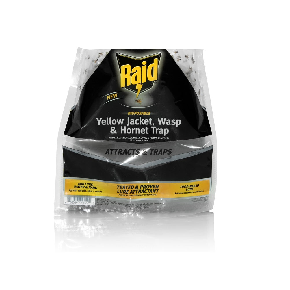 Raid WASPBAGRAIDFD36 Wasps & Hornets Trap Jackets, Yellow