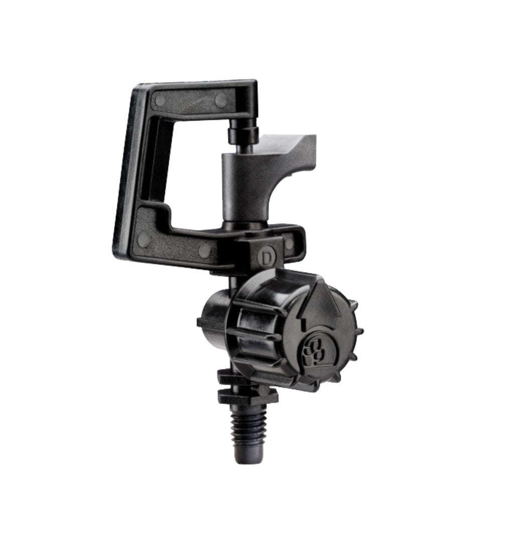 Rain Bird RS4PKSX Adjustable Rotary Micro Sprinkler Full Pattern, Black