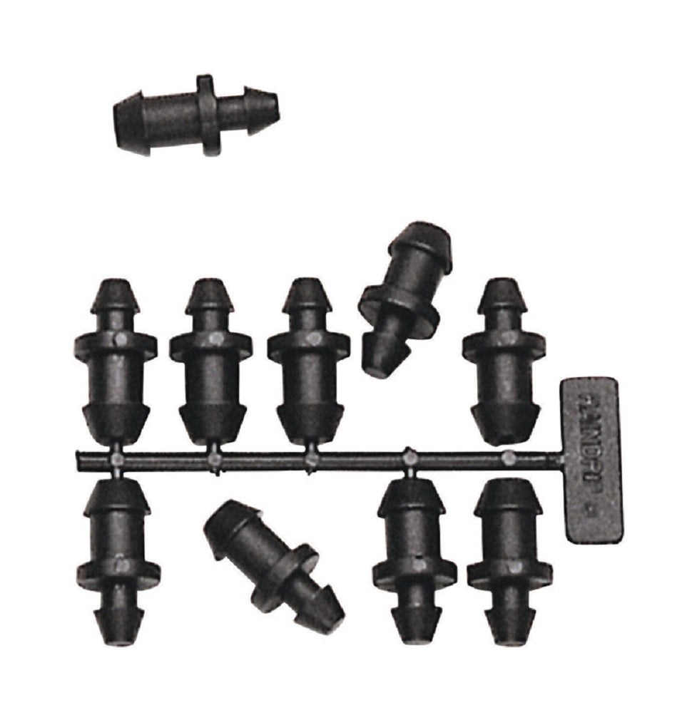 Raindrip 646010B Drip Irrigation Hole Plug, Plastic, Black — Life and Home