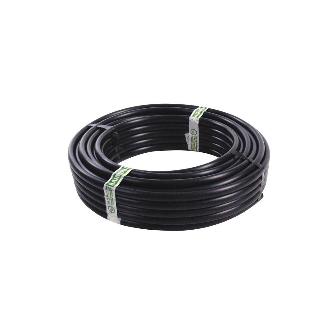 Raindrip 061005P Drip Irrigation Tubing, Black, 50 Ft