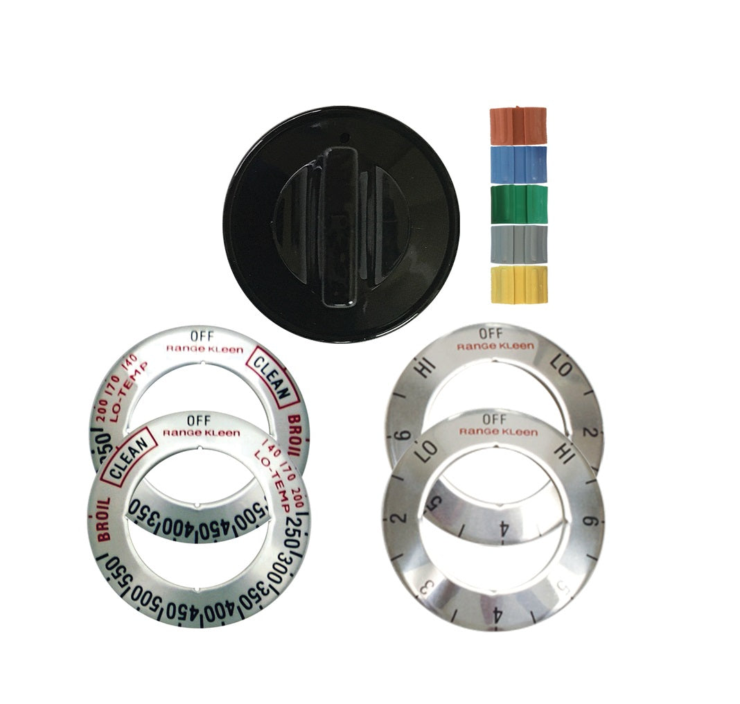 Range Kleen 8111 Replacement Knob Kit, Plastic
