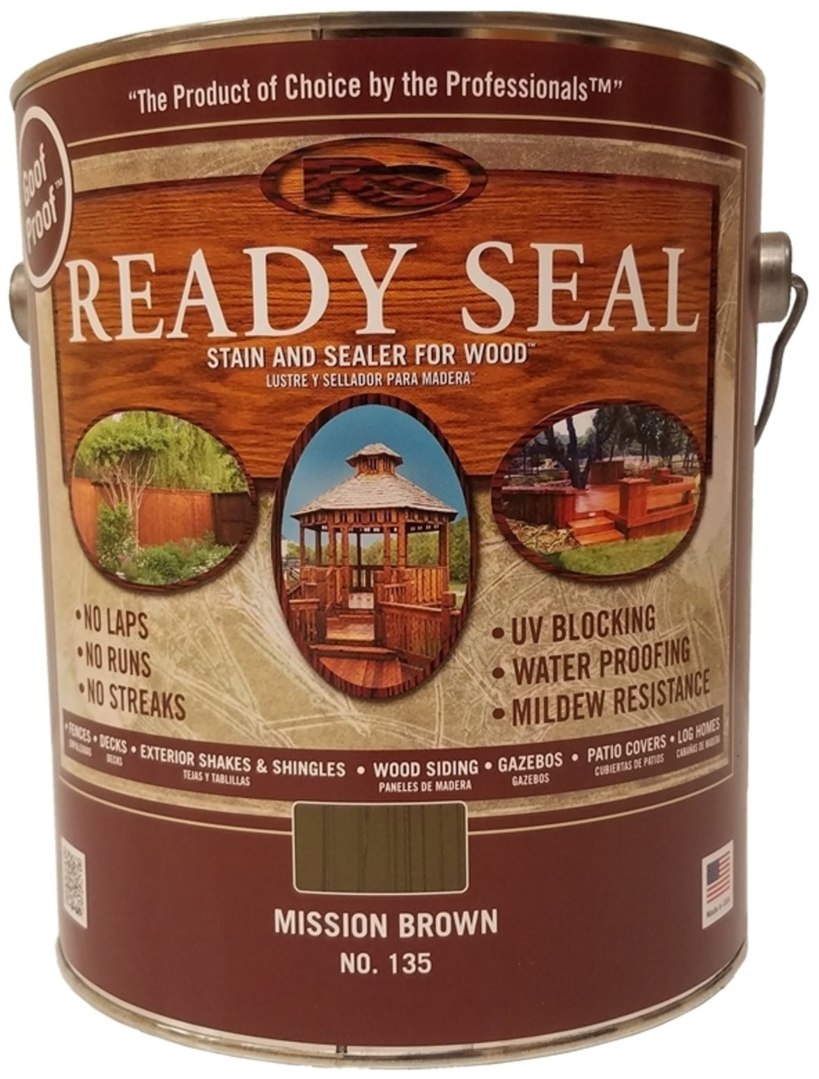 Ready Seal 135 Wood Stain & Sealer, 1 Gallon