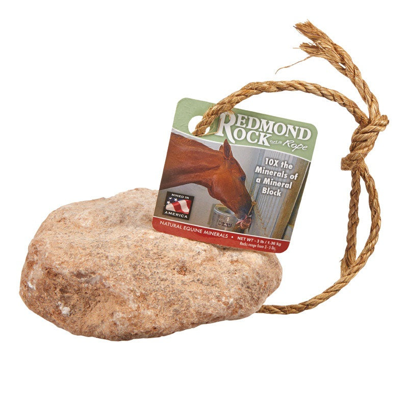 Redmond 018788331063 Rock on a rope for Horses, 3 to 5 lb