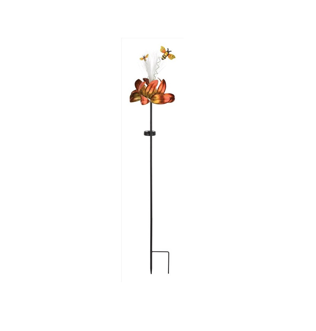 Regal Art & Gift 13241 Bee Garden Stake Spinner, Acrylic/Metal