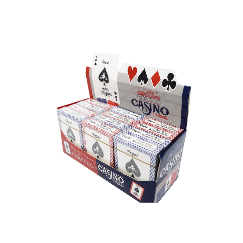 Regal Games 212 Casino Standard Poker Playing Cards, Plastic