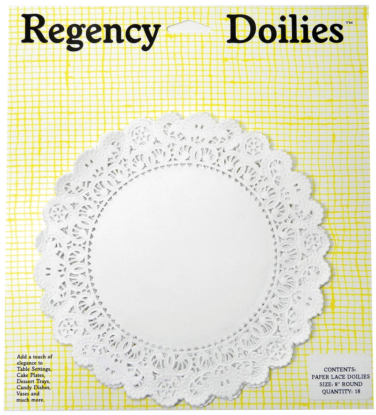 Regency RW22 Round Dolies, 8"