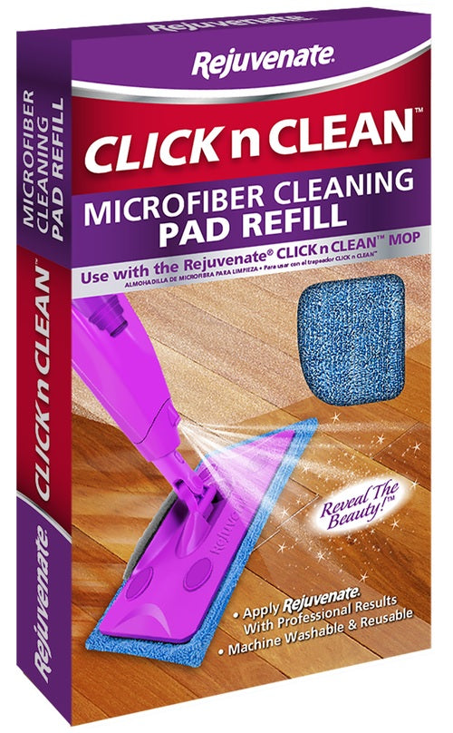 Rejuvenate RJCLICKMOPCLEAN Click N Clean Mop Pad Refill