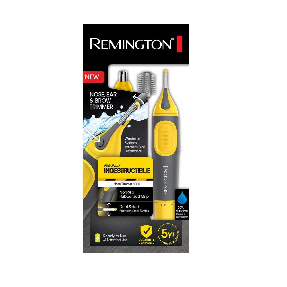 Remington NE3871 Virtually Indestructible Nose, Ear and Eyebrow Trimmer