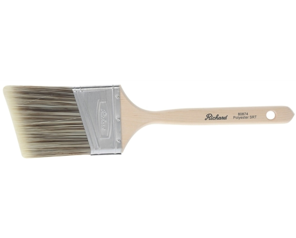 Richard 80874 Pro Platinum Angular Paint Brush, 3"