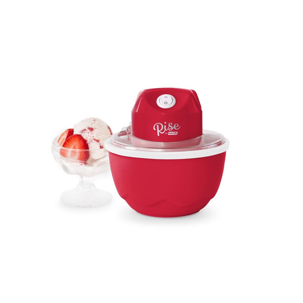 Rise by Dash RPIC100GBRR04 Ice Cream Maker, Red