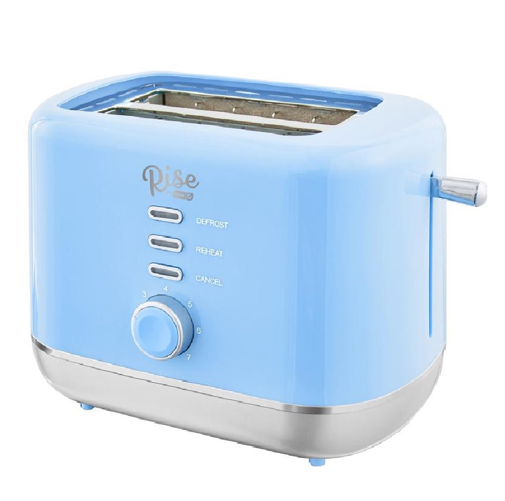 Rise by Dash RTT200GBSK06 2 Slot Toaster, Plastic