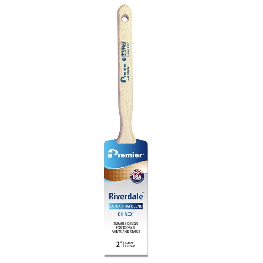 Riverdale 17261 Extra Stiff Flat Paint Brush, 2 Inch