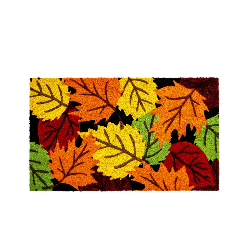 Robert Allen MAT02089 Fall Foliage Door Mat, Multicolored