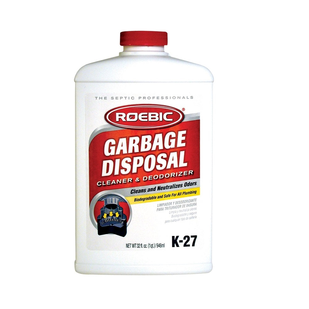 Roebic GDCD Garbage Disposal Cleaner & Deodorizer, 1 Quart