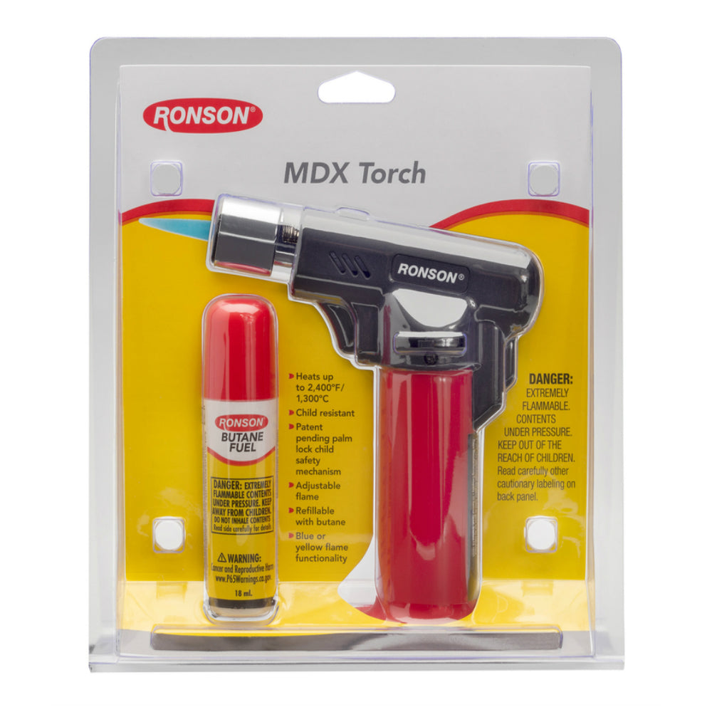 Ronson 80025 MDX Torch Kit, 18 Ml