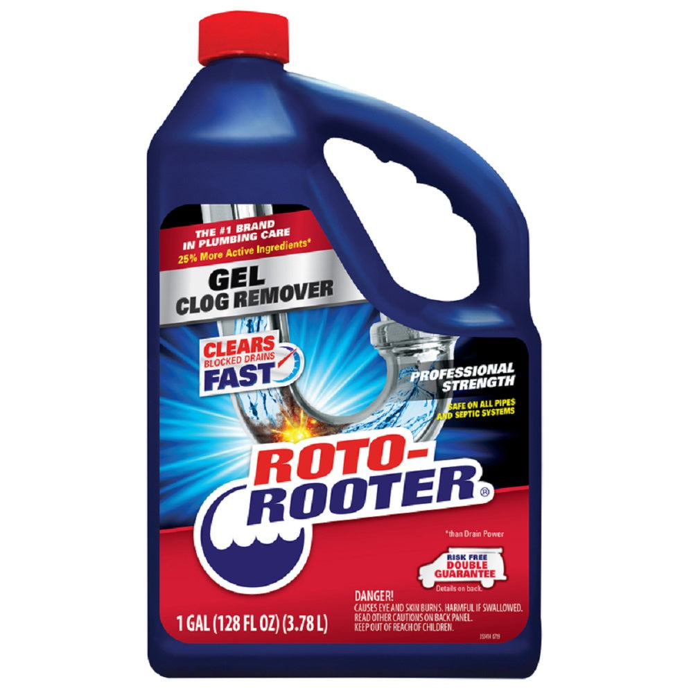 Roto Rooter 351399 Clog Remover Gel, 1 Gallon