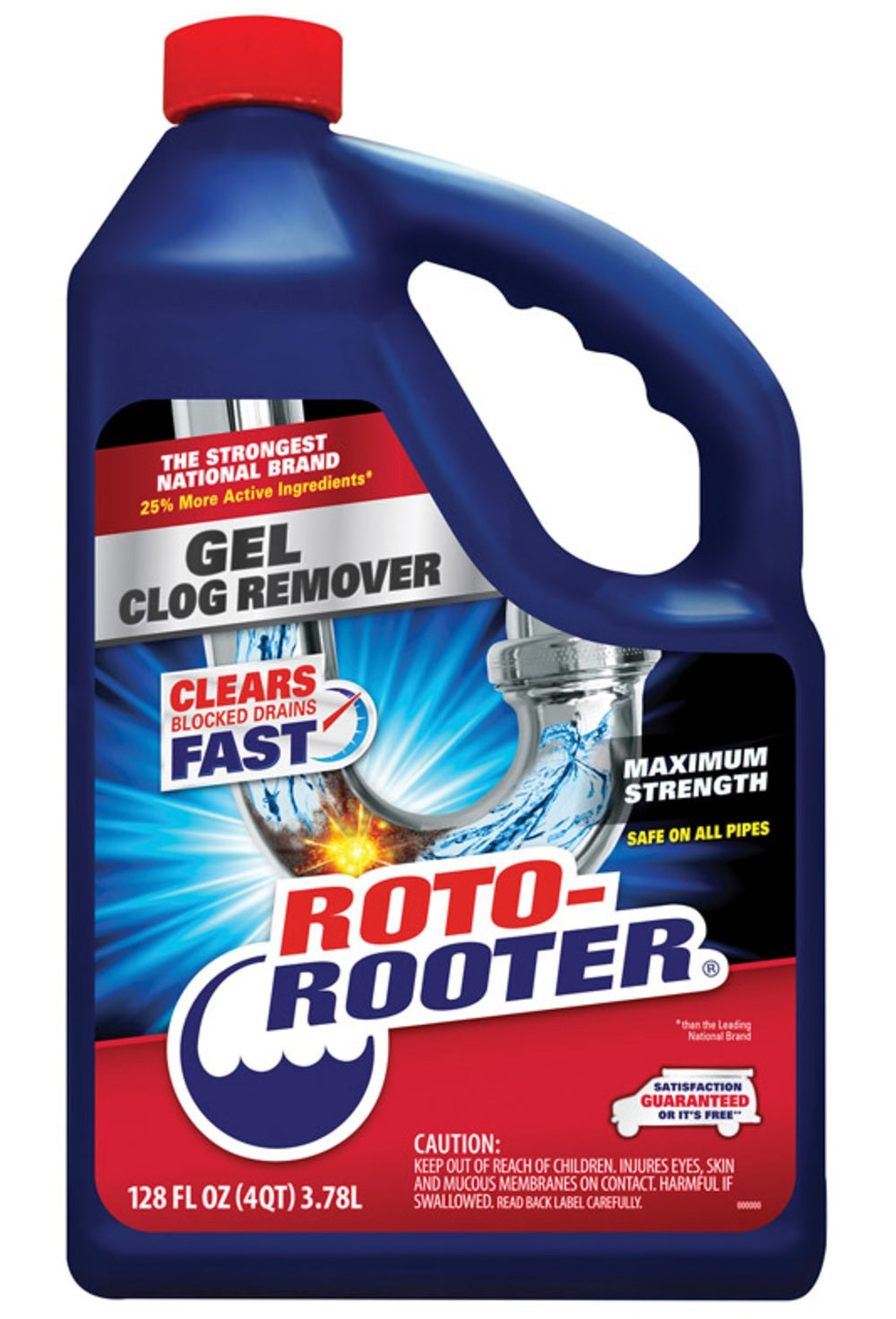 Roto Rooter 1135 Clog Remover, 128 Oz