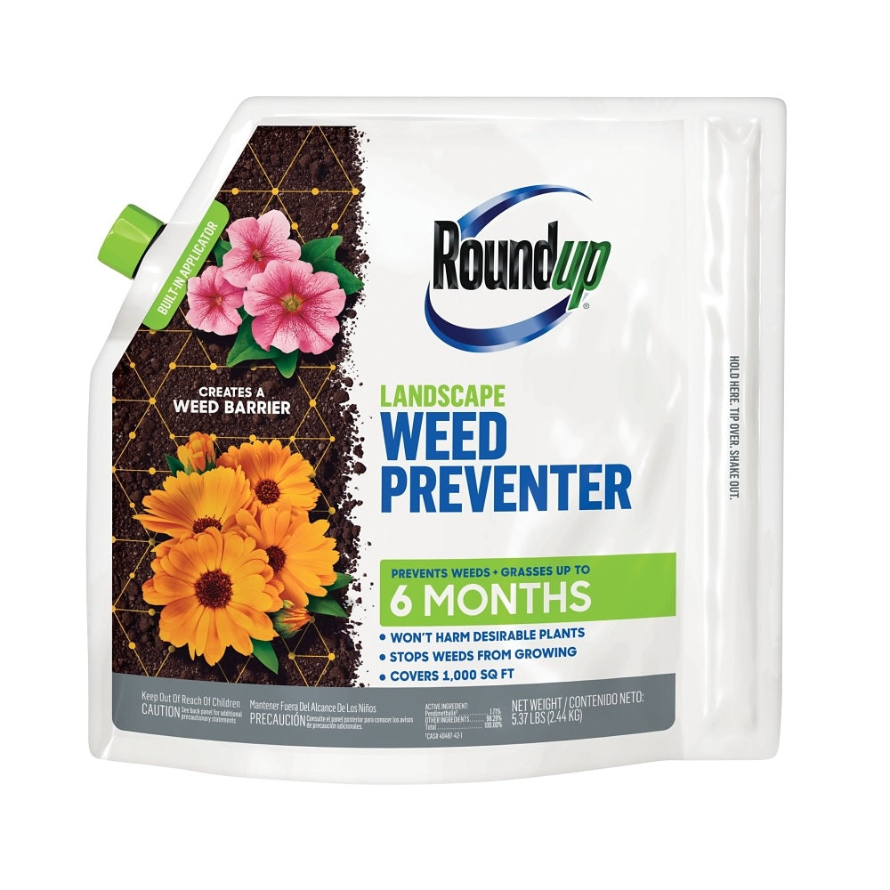 Roundup 5020510 Landscape Weed Preventer, 5.37 Lbs