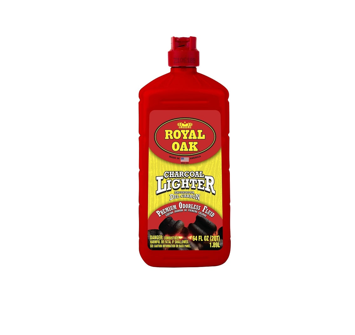 Royal Oak 200294068 Charcoal Lighter Fluid, 64 fl-oz