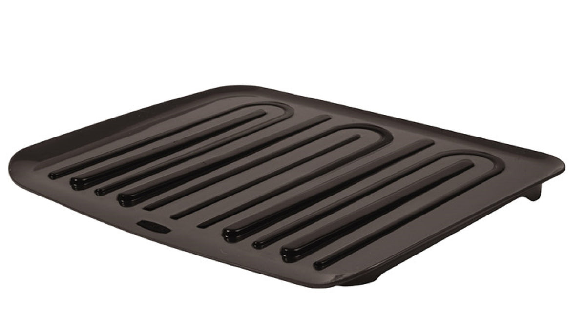 Rubbermaid 1182-MA-BLA Dish Drainer, Plastic, Black