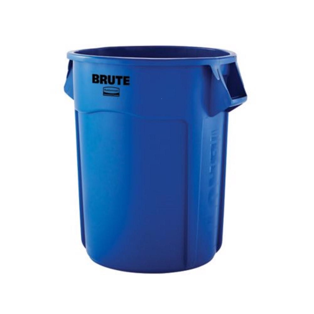 Brute FG264360BLUE Trash Can, 44 Gallon Capacity