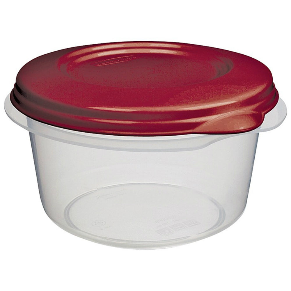 Rubbermaid 2039756 Food Storage Container Set, Red, Clear