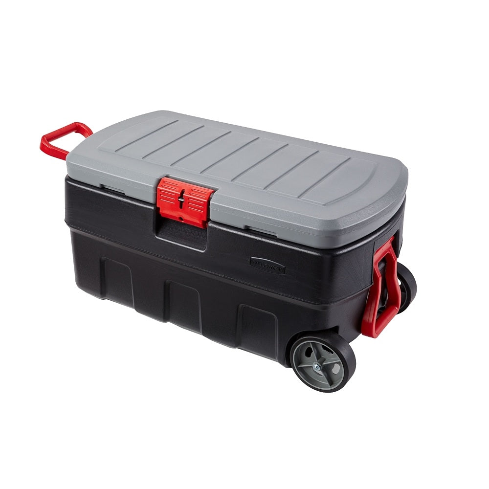 Rubbermaid RMAP350005 ActionPacker Lockable Storage Box, 110 Lbs Capacity