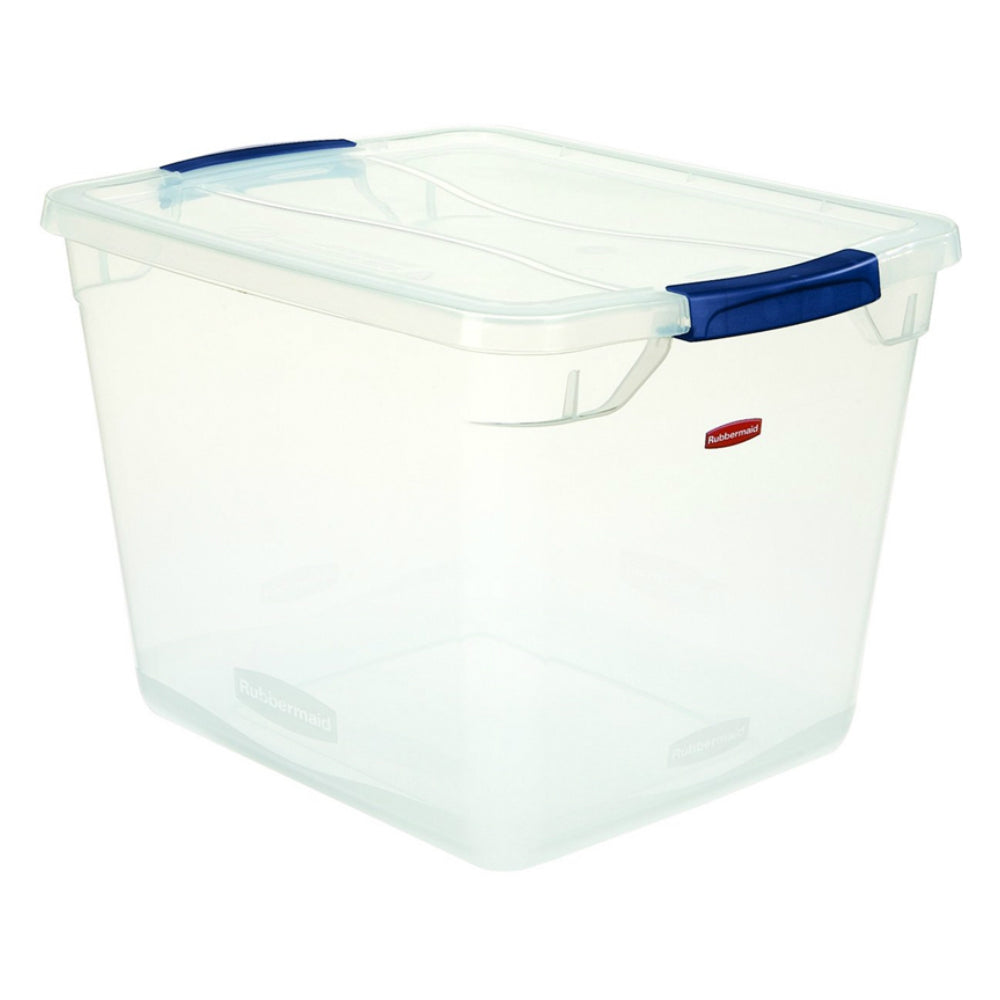 Rubbermaid RMCC300014 Clever Store Storage Container, 30 Quart