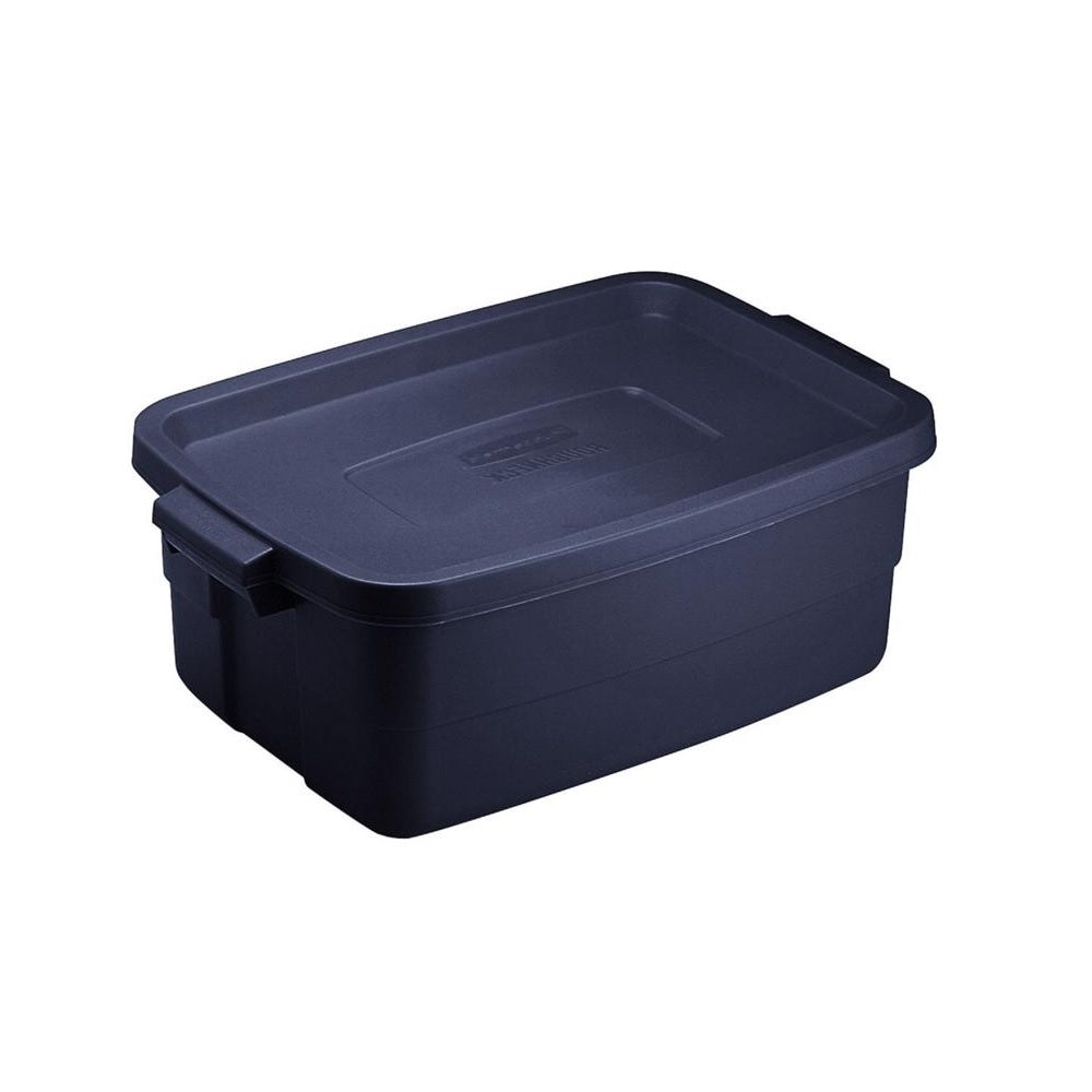 Rubbermaid RMRT030003 Roughneck Storage Box, 3 Gallon Capacity