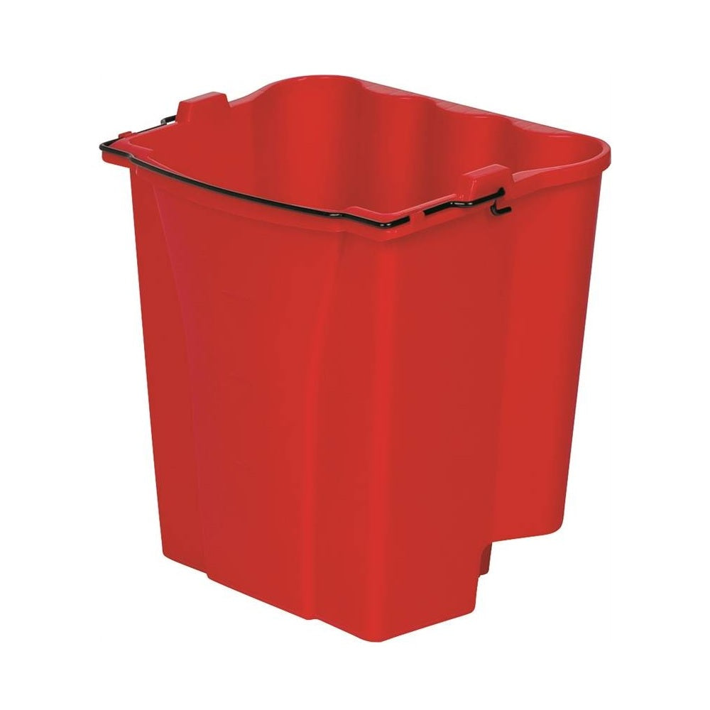 Rubbermaid 2064907 WaveBrake Square Dirty Water Bucket, 18 Quart Capacity