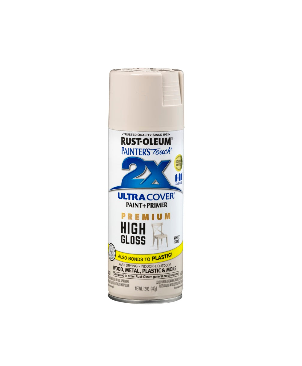Rust-Oleum 348856 Painter's Touch 2X Ultra Cover Spray Paint, 12 Oz