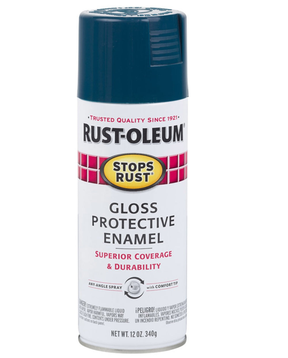 Rust-Oleum 248631 Stops Rust Gloss Protective Enamel Spray, 12 Oz
