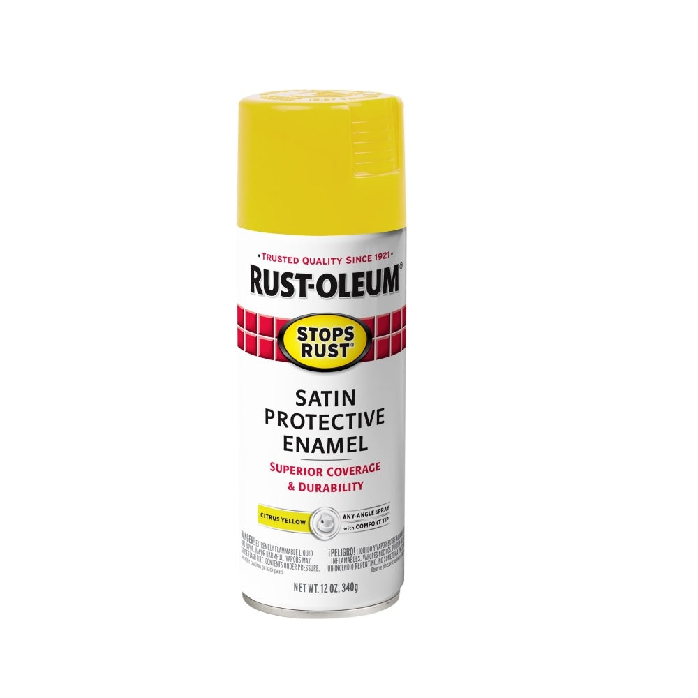 Rust-Oleum 365144 Stops Rust Protective Enamel Paint, 12 Oz