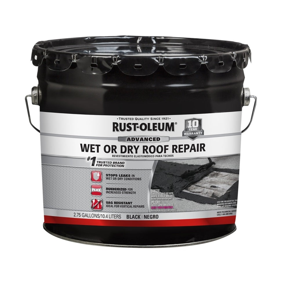 Rust-Oleum 347431 Wet Roof Repair, 2.75 Gallon